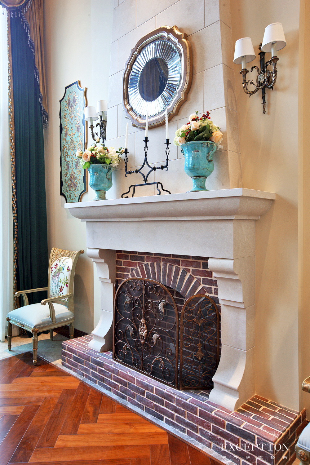 春暖花開(kāi)，給家也增添一抹色彩-別墅設(shè)計(jì),軟裝設(shè)計(jì),室內(nèi)設(shè)計(jì),豪宅設(shè)計(jì),深圳例外軟裝設(shè)計(jì)公司