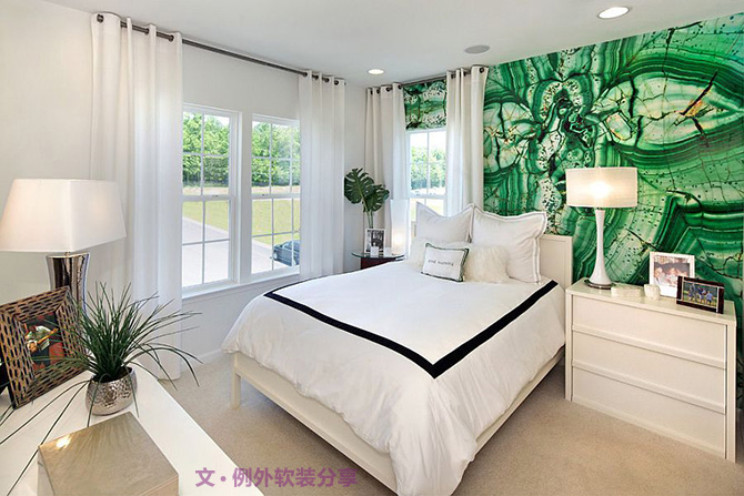 別墅軟裝設(shè)計如何駕馭高冷翡翠色-別墅設(shè)計_軟裝設(shè)計_室內(nèi)設(shè)計_豪宅設(shè)計-深圳例外軟裝設(shè)計公司