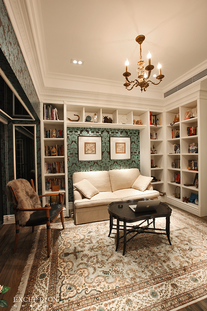 書(shū)房還能這樣設(shè)計(jì)，漲姿勢(shì)了！-別墅設(shè)計(jì),軟裝設(shè)計(jì),室內(nèi)設(shè)計(jì),豪宅設(shè)計(jì),深圳例外軟裝設(shè)計(jì)公司