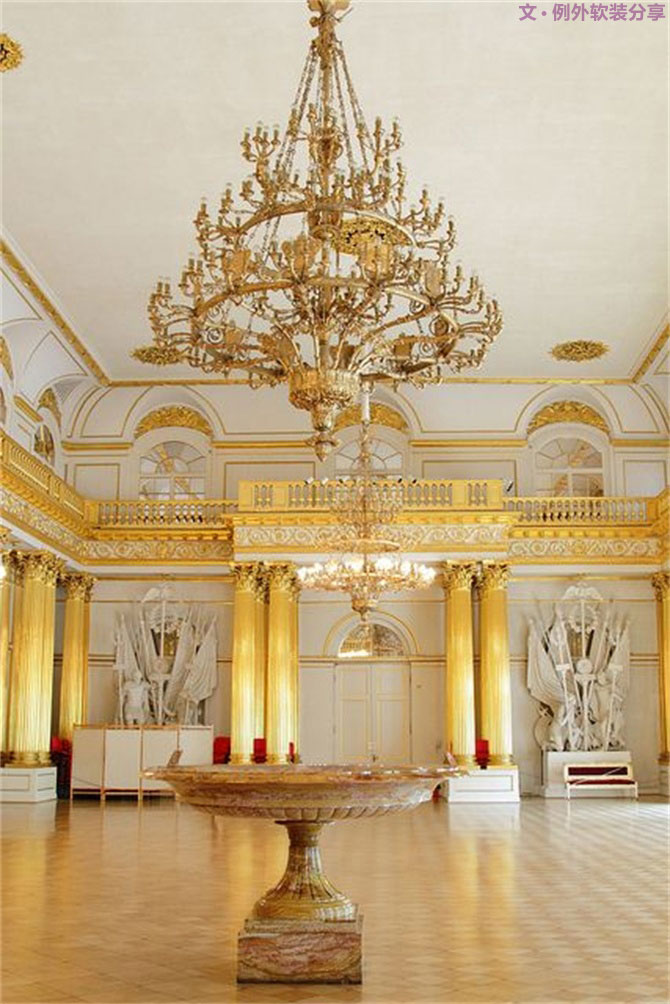 川普是土豪的美國(guó)總統(tǒng)？洛可可風(fēng)亮瞎你雙眼-別墅設(shè)計(jì),軟裝設(shè)計(jì),室內(nèi)設(shè)計(jì),豪宅設(shè)計(jì),深圳例外軟裝設(shè)計(jì)公司