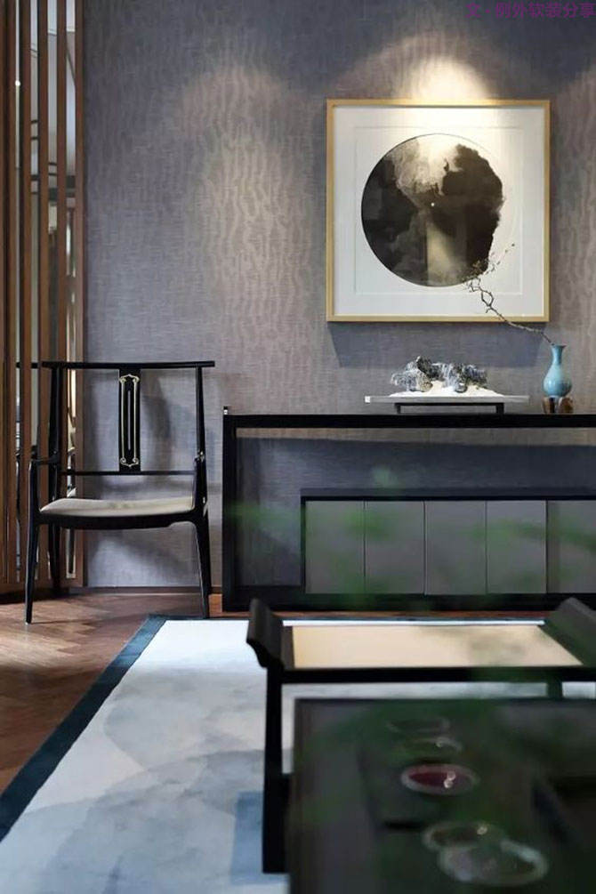 這才是新中式風(fēng)格該有的樣子，中國人真正的品！-別墅設(shè)計,軟裝設(shè)計,室內(nèi)設(shè)計,豪宅設(shè)計,深圳例外軟裝設(shè)計公司