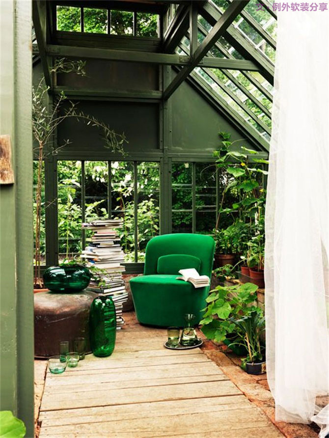 綠色大行其道，設(shè)計(jì)師們都愛(ài)得不要不要的-別墅設(shè)計(jì),軟裝設(shè)計(jì),室內(nèi)設(shè)計(jì),豪宅設(shè)計(jì),深圳例外軟裝設(shè)計(jì)公司