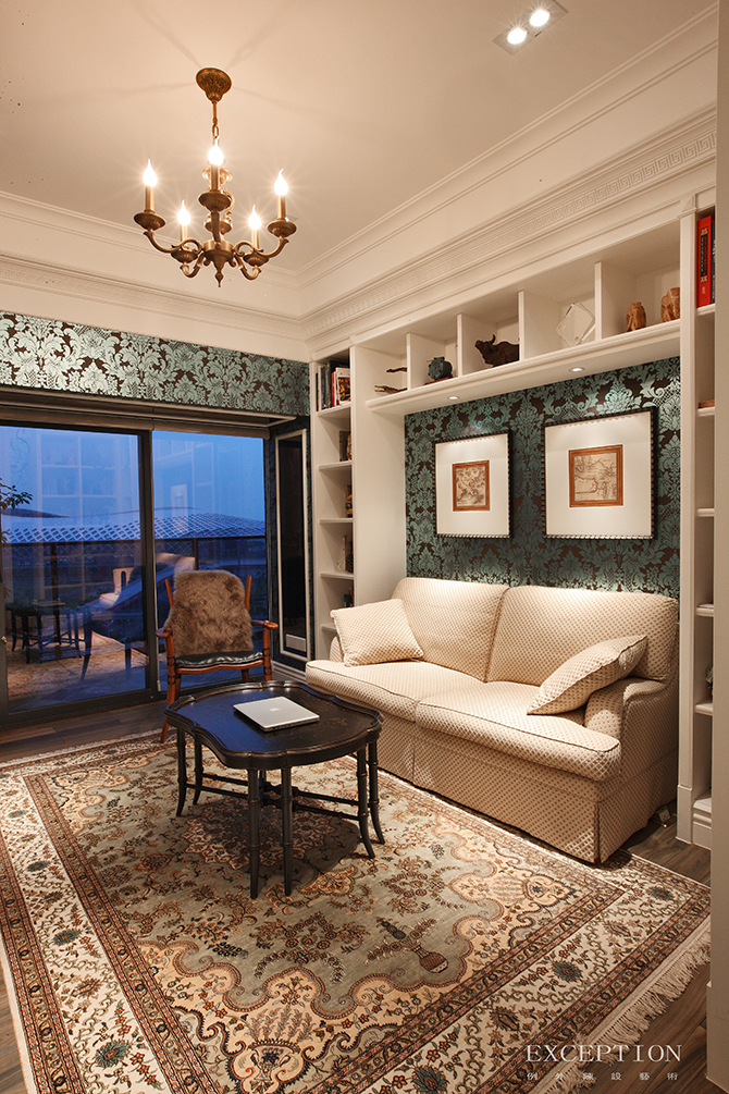 書(shū)房還能這樣設(shè)計(jì)，漲姿勢(shì)了！-別墅設(shè)計(jì),軟裝設(shè)計(jì),室內(nèi)設(shè)計(jì),豪宅設(shè)計(jì),深圳例外軟裝設(shè)計(jì)公司