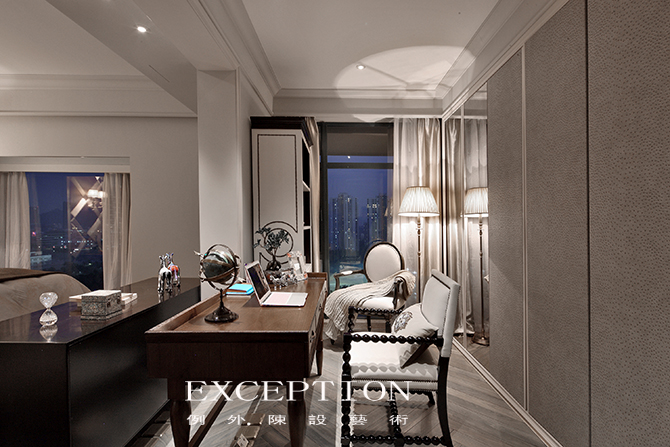 書(shū)房還能這樣設(shè)計(jì)，漲姿勢(shì)了！-別墅設(shè)計(jì),軟裝設(shè)計(jì),室內(nèi)設(shè)計(jì),豪宅設(shè)計(jì),深圳例外軟裝設(shè)計(jì)公司