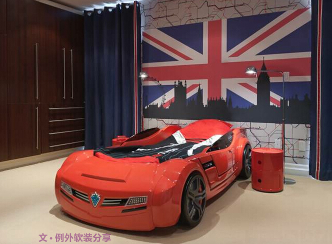 室內(nèi)設(shè)計師一任性，豪車也成裝飾品-別墅設(shè)計_軟裝設(shè)計_室內(nèi)設(shè)計_豪宅設(shè)計-深圳例外軟裝設(shè)計公司