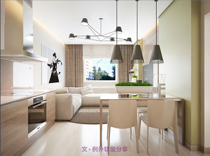 烏克蘭小清新公寓室內(nèi)設(shè)計-別墅設(shè)計_軟裝設(shè)計_室內(nèi)設(shè)計_豪宅設(shè)計-深圳例外軟裝設(shè)計公司