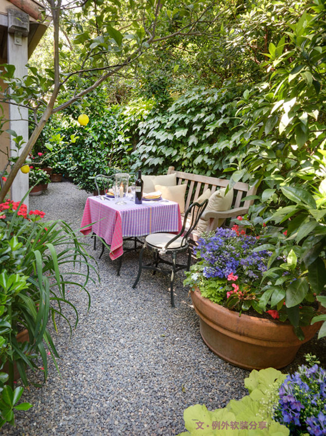 這樣的庭院美得像幅畫(huà)！-別墅設(shè)計(jì),軟裝設(shè)計(jì),室內(nèi)設(shè)計(jì),豪宅設(shè)計(jì),深圳例外軟裝設(shè)計(jì)公司