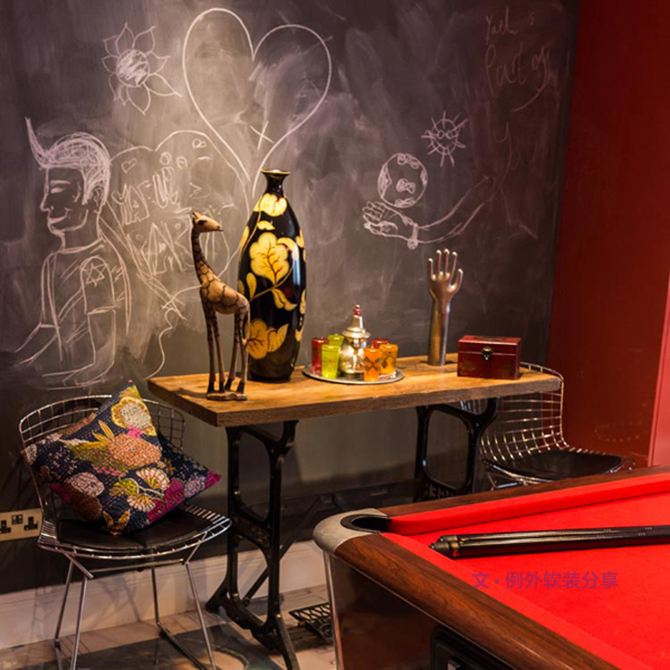 華麗的復古工業(yè)風-別墅設計,軟裝設計,室內(nèi)設計,豪宅設計,深圳例外軟裝設計公司