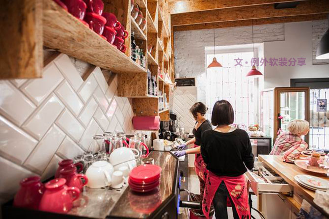 【室內(nèi)軟裝設(shè)計】Rozove咖啡廳帶你領(lǐng)略粉色工業(yè)風-別墅設(shè)計_軟裝設(shè)計_室內(nèi)設(shè)計_豪宅設(shè)計-深圳例外軟裝設(shè)計公司