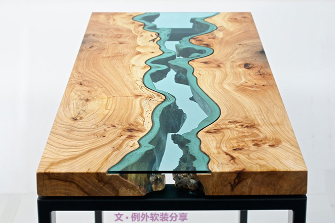 【創(chuàng)意軟裝設(shè)計】離奇創(chuàng)意：把海洋搬上桌子-別墅設(shè)計_軟裝設(shè)計_室內(nèi)設(shè)計_豪宅設(shè)計-深圳例外軟裝設(shè)計公司