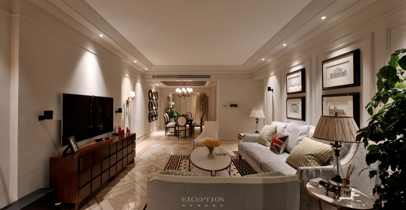 別墅軟裝設(shè)計(jì)、深圳軟裝設(shè)計(jì)、深圳軟裝公司、深圳別墅設(shè)計(jì)-例外（香港）國際陳設(shè)藝術(shù)顧問有限公司