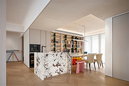 深圳灣210㎡多巴胺時(shí)尚個(gè)性家，藝術(shù)又自由！